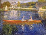 Pierre Auguste Renoir Banks of the Seine at Asnieres I painting